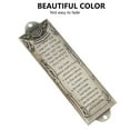 thumbnail image 3 of Tizuqe Easy Installation Spanish Metal Mezuzah Case for Luxurious Door Aesthetic Decors, 3 of 8