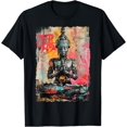 thumbnail image 1 of Cyberpunk Buddha Japanese Cyborg Futuristic Robot T-Shirt - As Picture - S, 1 of 3