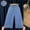 Blue B, variant on Tranfacy Girls 2-8 Years Fall Pants Solid Elastic Waist Stretch Wide Leg Outer Wear Casual Trousers