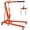 Orange, variant on 2 Ton Folding Hydraulic Engine Hoist with Lever, Folding Engine Shop Crane Hoist Lift, Heavy Cherry Picker with 6 Wheels for Garage, Workshop