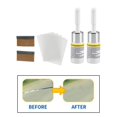 thumbnail image 3 of Maytalsory 2Pcs Réparation Automobile Verre Fluide Pare-Brise DIY Fissure Résine Outil Fixer Voiture Blanc 7cm 1Set, 3 of 6