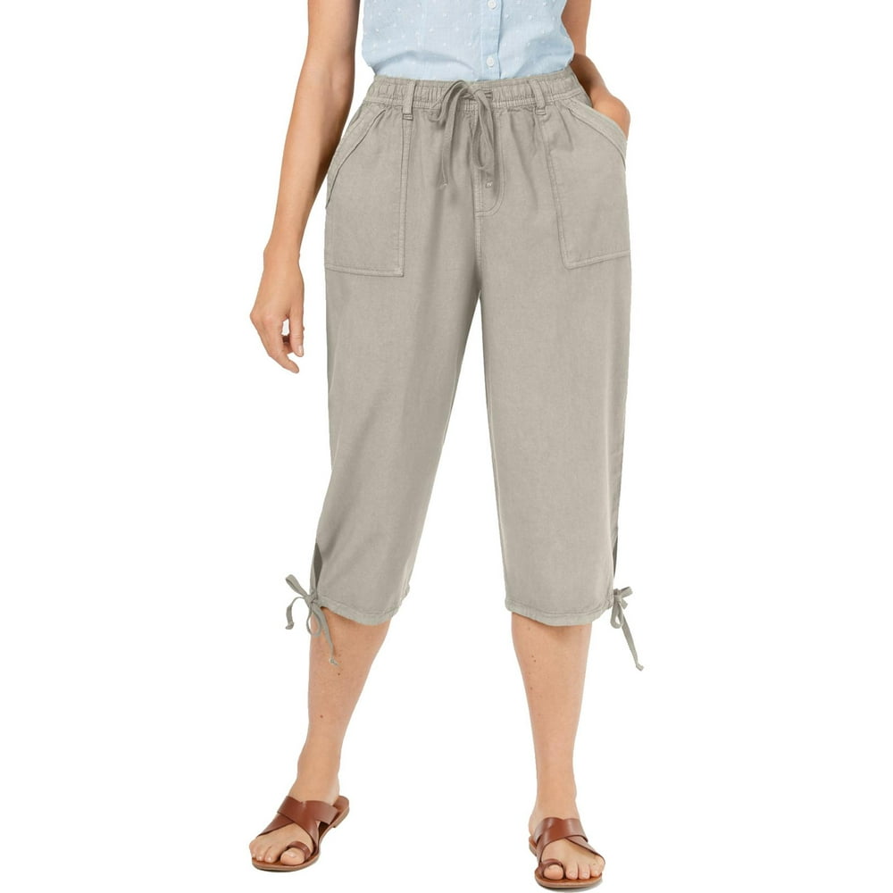 karen scott capri pants