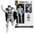 thumbnail image 2 of McFarlane Toys Superman DC Rebirth Sketch Edition SDCC 2023 Etiqueta Dorada, 2 of 5