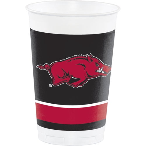 University of Alabama 20 oz Plastic Cups 24 Count for 24 Guests