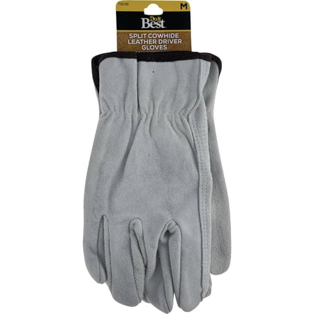 West Chester PL Do it Best Brushed Suede Leather Work Glove - Pack of 4