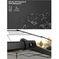 thumbnail image 4 of 10x10 Ft Pop Up Canopy - Waterproof & UV-Resistant with Center Lock and 3 Sidewalls for Picnics, Camping, and Outdoor Gatherings - Black, 4 of 7