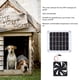 thumbnail image 2 of Kits de Ventilador con Energía Solar, Ventilador de Escape Portátil, Ventiladores de Ventilación para el Hogar para Invernadero de RV ANGGREK  Otros, 2 of 9