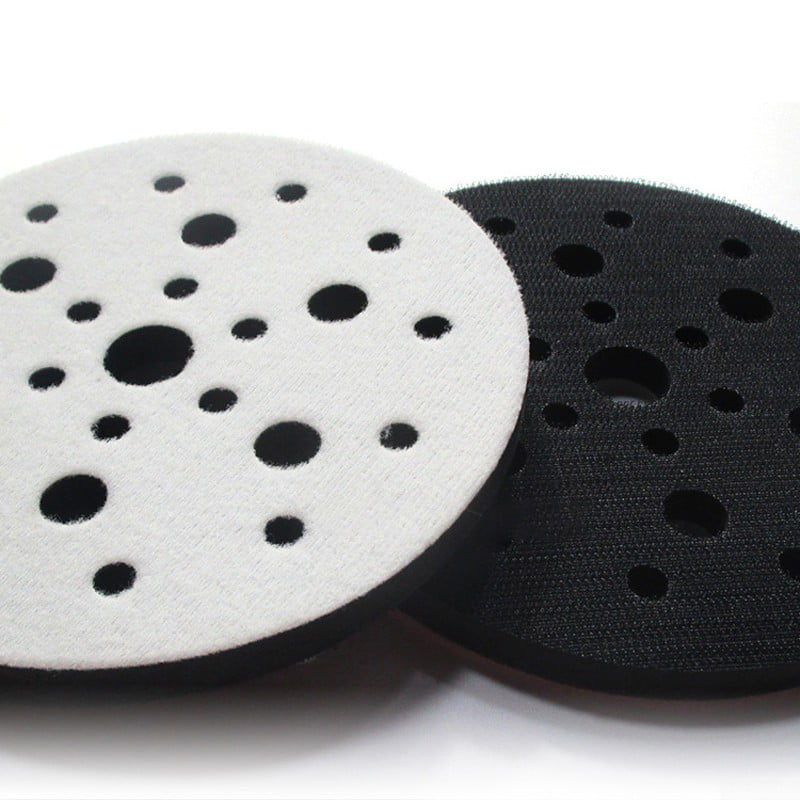 5 pcs 6 inch Sponge interface pad hook loop sanding Disc Sander Backing Pads 
