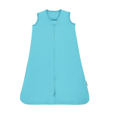 

Knitted cotton sleeveless vest conjoined sleeping bag for children green，G188300
