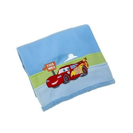 Crown Crafts Cars Radiator Springs Scenic Fleece Blan