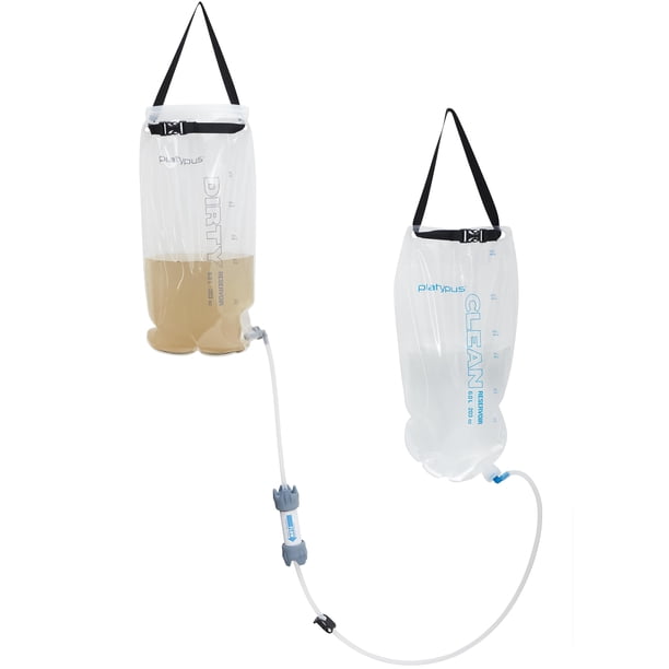 Sistema de filtro de agua Platypus GravityWorks de 6 litros de capacidad