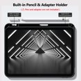 thumbnail image 4 of Funda Wenlaty compatible con iPad 11.ª generación, 11 pulgadas, 2025, color negro, 4 of 9