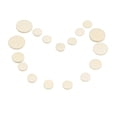 thumbnail image 3 of Eigraketly 17 Uds. Almohadillas blancas de fieltro para clarinete de 3,3 cm de grosor, alfombrilla suave, accesorios de viento de Accesorios para instrumentos musicales, 3 of 6