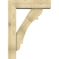 thumbnail image 3 of Ekena Millwork 8"W x 32"D x 44"H Olympic Block Rough Sawn Bracket w/ Offset Brace, Douglas Fir, 3 of 25