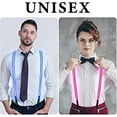 thumbnail image 5 of LINLIN LED Suspenders, Light Up LED Y Back Suspenders and Bowtie for Festival Party Supplies, 5 of 8