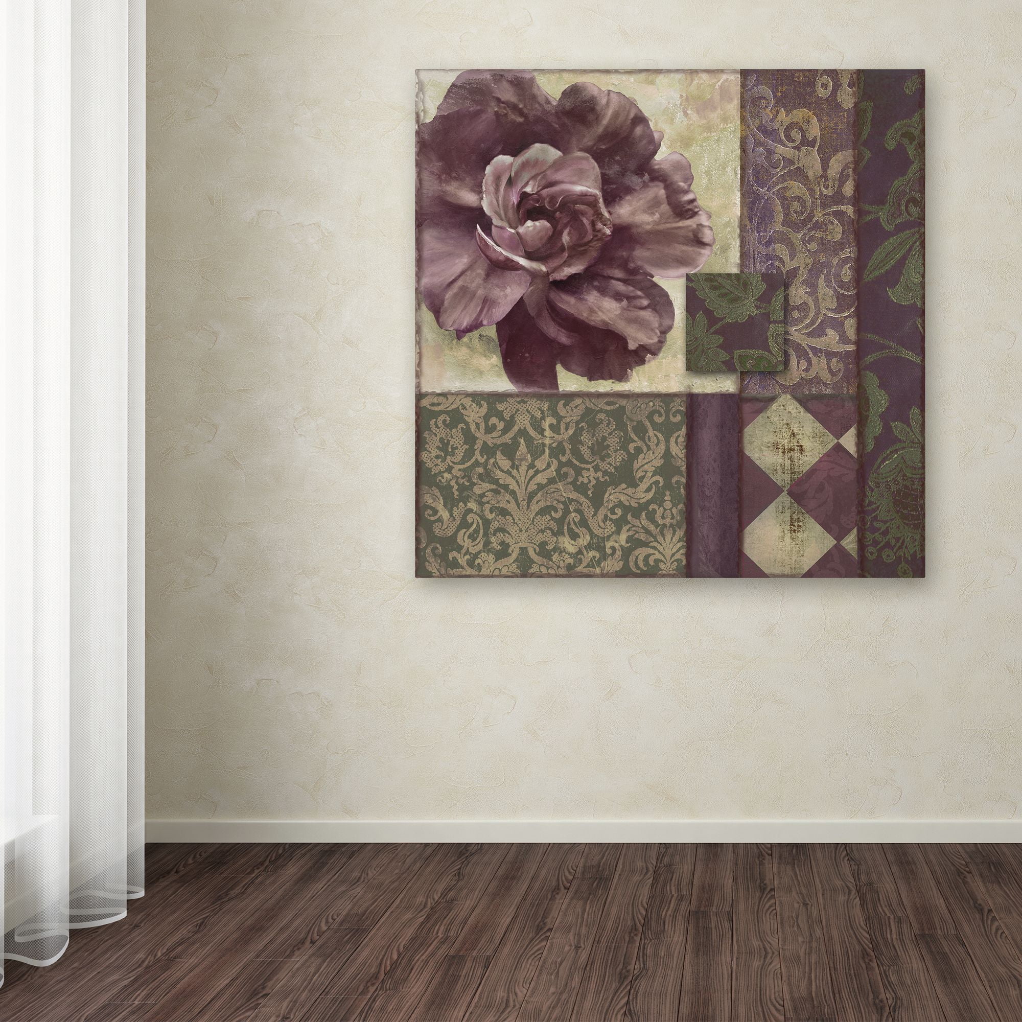 Trademark Fine Art "Patch Work Brocade I" Canvas Art by Color Bakery
