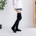 thumbnail image 5 of LYXSSBYX Fuzzy Socks for Women Hot Sale Clearance Women Cable Knit Extra Long Boot Socks Over Knee Thigh Stocking Leg Warmers, 5 of 7