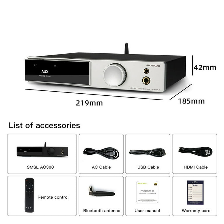 Smsl speaker best sale amp