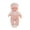 Pink, variant on Pink 8.66In Talking Vinyl Doll With Voice Blinking Soft Rubber Simulation Toy For Kids Early Education