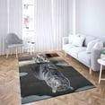 thumbnail image 4 of Luxury Rugs, Animal Rugs, Tiger Reflection Cat Rug, Motivation Rug, Custom Rugs, Animal Rug, Thick Rugs, Car Mat Rugs, Thin Rugs, 3.3'x9.2' - 100x280 cm, 4 of 8