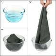 thumbnail image 4 of REGALWOVEN 10 Pack Kitchen Dish Towel Set Absorbent Microfiber Cleaning Cloths Grey 12' x 12', 4 of 7