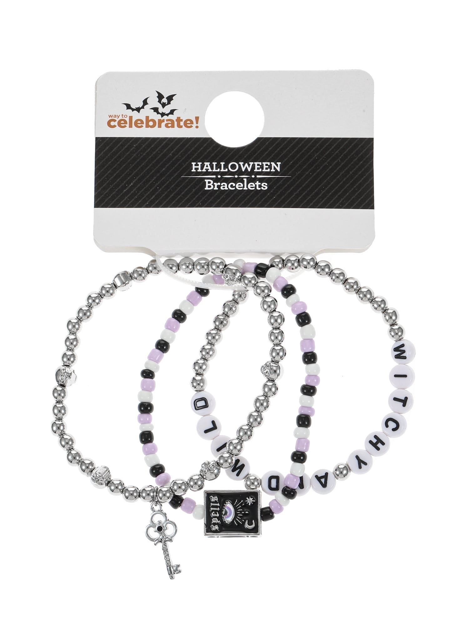 Way to Celebrate Halloween 5-Piece Witch Jewelry and Accessory Bundle