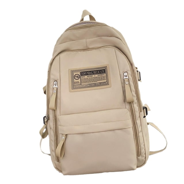 Mochila Para Mujer, Mochila Para Ordenador Portátil, Mochila Escolar Para Estudiantes, Adolescentes, Color Caqui