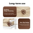 thumbnail image 5 of vidaXL Indoor/Outdoor Bench Cushions 2 pcs, Non-slip, Water-Repellent, Beige 39.4"x19.7"x2.8", 5 of 8