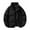 Black, variant on qolati Mens Quilted Puffer Jacket Winter Warm Windbreaker Lightweight Coat Long Sleeve Zip Up Puffy Jacket Outwear