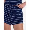 thumbnail image 5 of Joyspun Women’s Modal Blend Ribbed Sleep Shorts, 2.75'' Inseam, Sizes XS-3X, 5 of 6