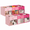 Pink Gradient, variant on GRANNY SAYS Cube Storage Bins with Clear Window, 11 Inch Collapsible Fabric Storage Bins 6-Pack, Colorful