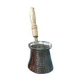 thumbnail image 2 of Cafetera turca, cafetera árabe griega, equipo para hacer té, regalos de cobre para el hogar, cafetería turca, cocina, cafetera para cocina de 225ml, 2 of 8