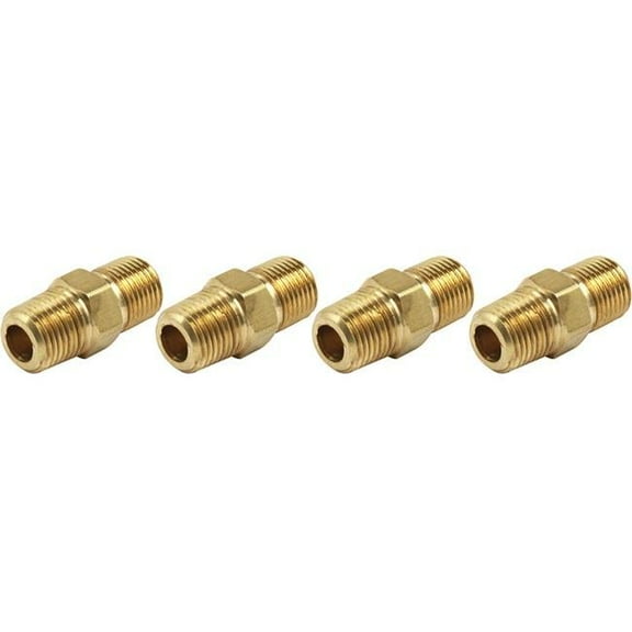 0.125 in. NPT Male Union Fittings, Natural - Pack of 4
