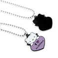 thumbnail image 5 of Hello Kitty Couple Pendant Necklace I Love My Boyfriend Girlfriend Necklace Kawaii Sanrio KT Cat Neck Chains for Valentines Gift, 5 of 7