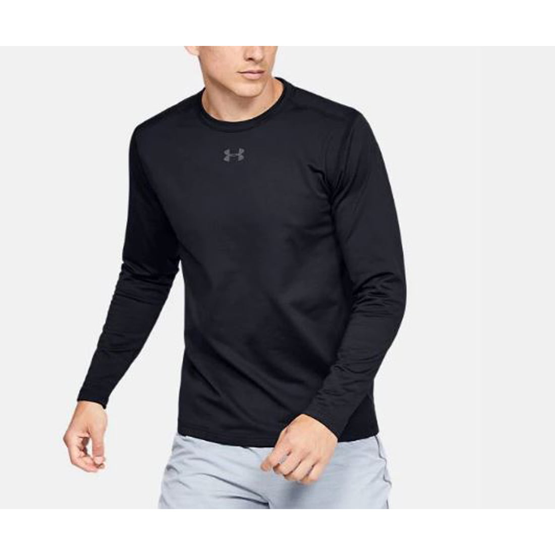 Under Armour - Under Armour ColdGear Armour Fitted Crew Mens Long ...