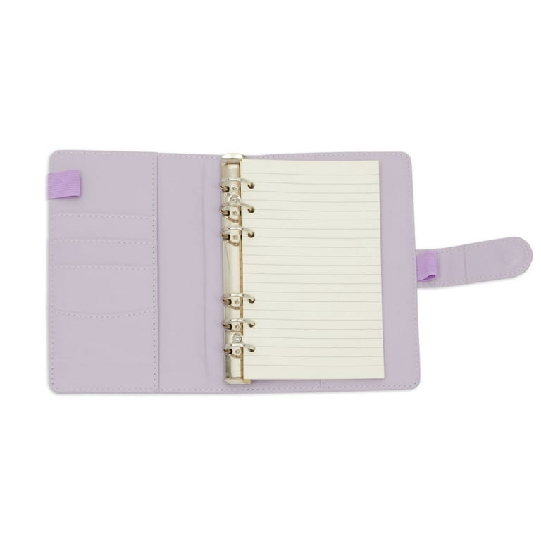 Lilac Purple A6 Budget Binder Personalised Ring Binder 