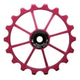 thumbnail image 1 of Cambio Trasero De Bicicleta Profesional De 18T, Rodamiento De Cerámica Ligera, Rueda Jockey, Polea De Cambio Trasero, Rueda De Guía De Polea De Aleación De Aluminio Para Bicicletas De Montaña Guardurnaity OD009745-01, 1 of 5