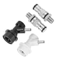 thumbnail image 4 of Beer Keg Ball Lock Post,  Sealing Performance 1/4in BSPP Thread Ball Lock Connector Set, Exquisite Workmanship for Bar Home, 4 of 8
