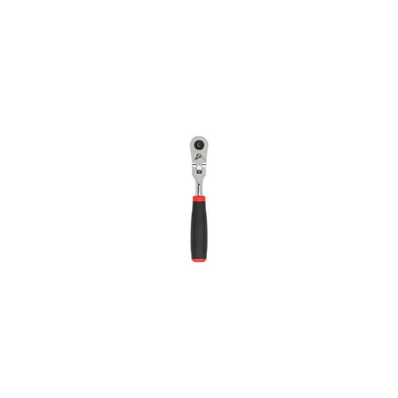 TEKTON 1/4 Inch Drive x 6 Inch Flex Head Quick-Release Comfort Grip Ratchet | SRH32006