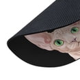 thumbnail image 3 of WIRESTER 7.88 in Round Mouse Pad with Non-Slip Rubber Base for Computers, Laptop, Office & Home - Cream Sphynx Kitten Cat, 3 of 5