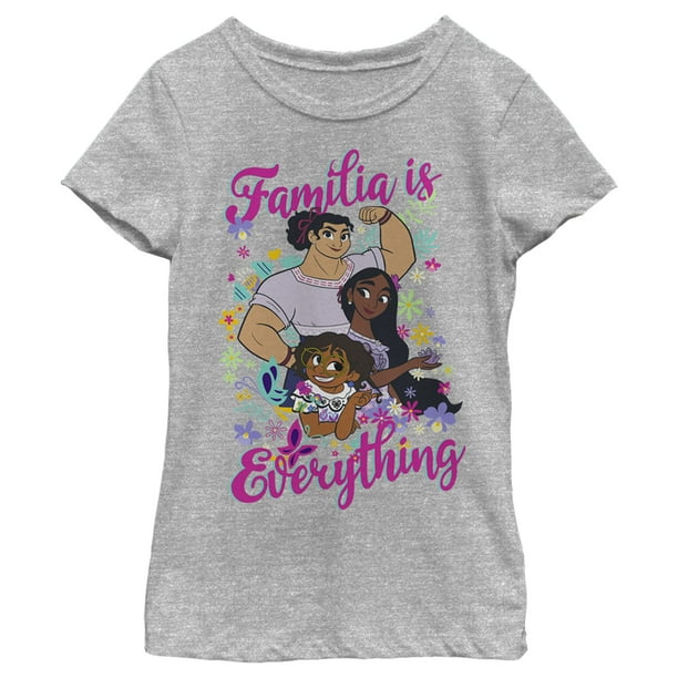 Girl's Encanto Familia is Everything Graphic Tee