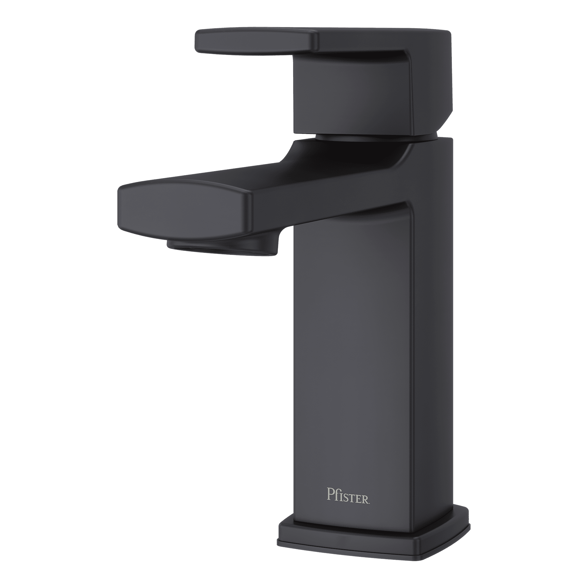 Deckard Single Control 4" Centerset Bathroom Faucet in Matte Black