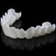 thumbnail image 4 of 2 Piezas De Silicona A Presión Inferiores Dientes Falsos Carillas Dentaduras Postizas Cubierta De Dientes Blanco Sunnimix cubiertas cosméticas de dientes postizos, 4 of 8