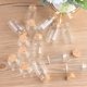 thumbnail image 2 of 20 botellas de vidrio con corcho, transparentes, para guardar deseos, minibotellas para té, para fiestas en casa (30 x 50 mm, 20 ml), 2 of 6