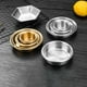 thumbnail image 3 of 1pc Stainless Round Steel Seasoning Dish Dipping Small Bowls Sauce Cup Fruits Olives Nuts Tablewares For Homes Restaurants, 3 of 7