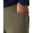 thumbnail image 6 of Hanes Originals Men's Fleece Sweat Shorts, 8" Fatigue Green L, 6 of 7