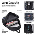 thumbnail image 4 of Balery Mardi Gras Carnival Mochila Escolar 3 en 1 para Niños - Mochila Resistente con Lonchera Térmica y Estuche - Mochila Escolar para Niños y Niñas, 4 of 7