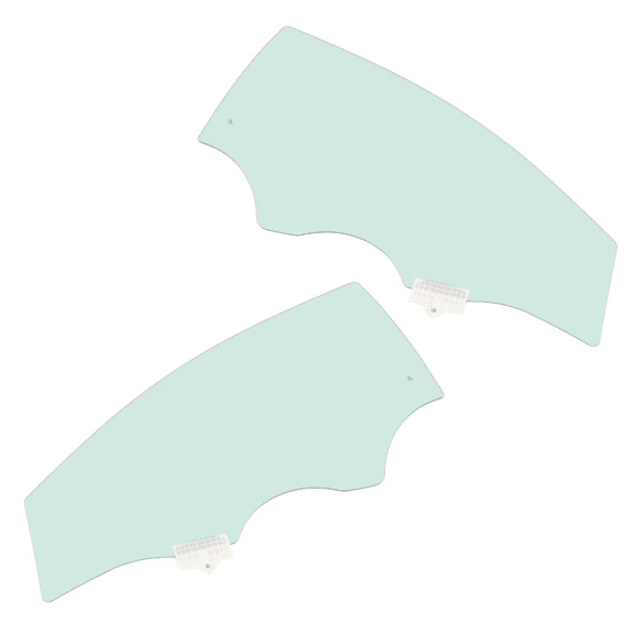 Kojem Front Door Window for 2015-2019 Hyundai Sonata Left Right Side Green