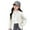 Beige, variant on Girls Stand Collar Outerwear Jacket Silk Blend Lightweight Warm Cardigan for Autumn Winter,Kids Clothing,Size:4-5 Years