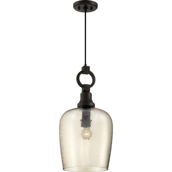 Quoizel CKKD1512WT Kendrick 11.5" Mini Pendant in Western Bronze